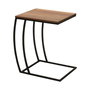 Hanah Home Shp-908-Oo-1 Mesa Auxiliar Nogal 50x62x35 cm